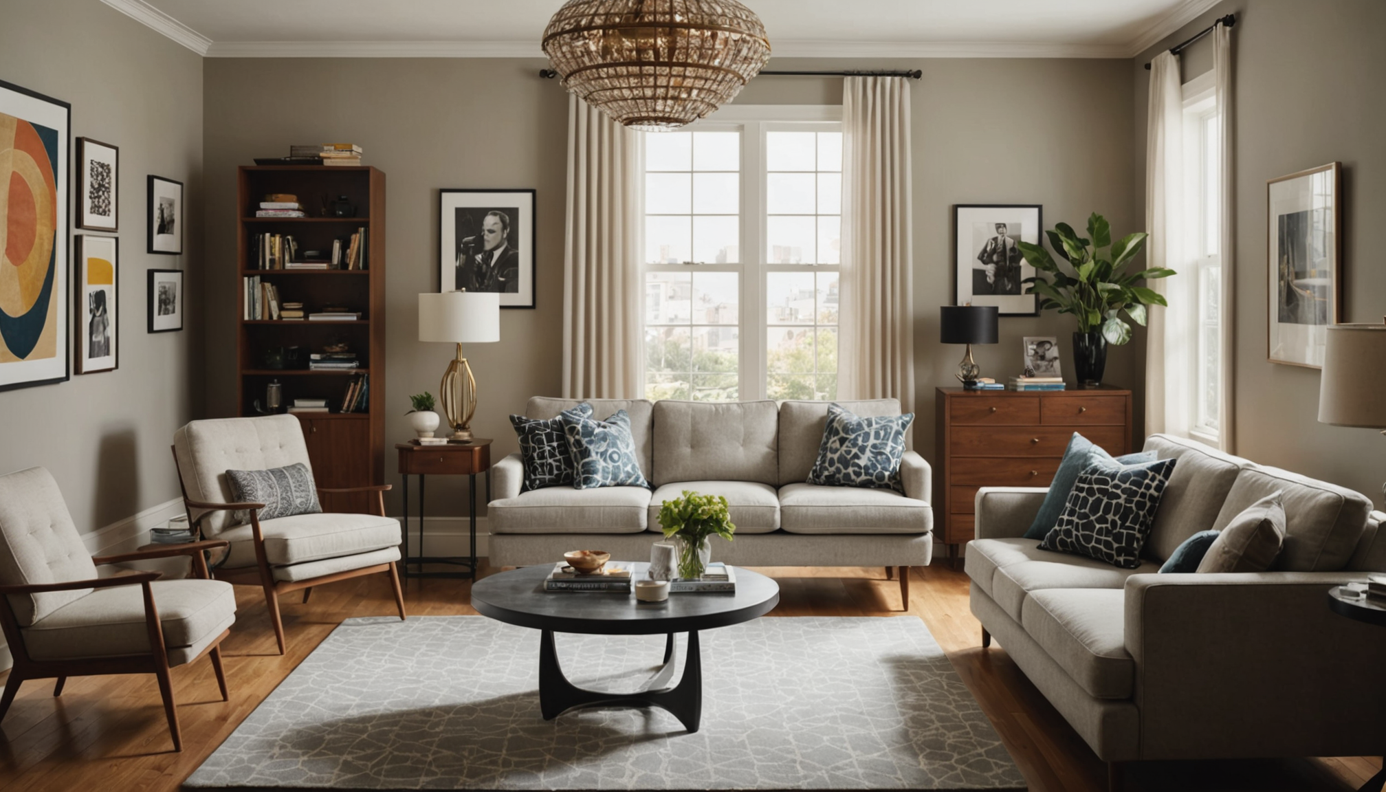 Design moderne vs style rétro : duel déco à la maison