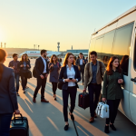 Transfert aéroport et gare : Simplifiez vos déplacements de groupe en minibus