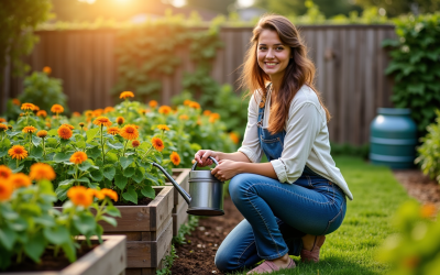 Cultiver un jardin éco-responsable en 4 étapes simples