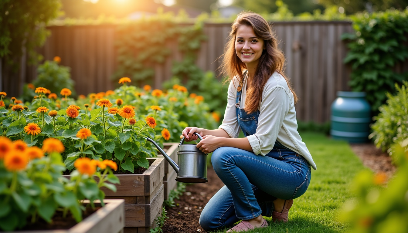 Cultiver un jardin éco-responsable en 4 étapes simples