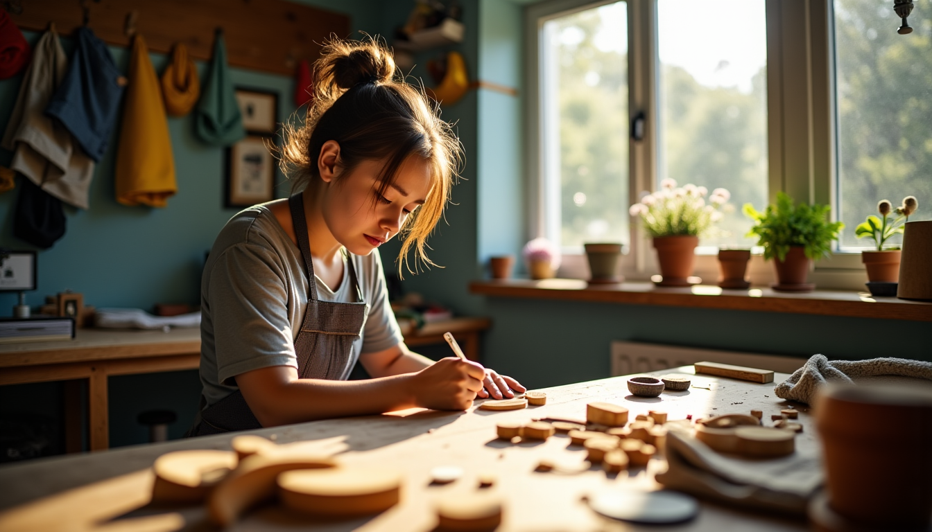 Atelier créatif : réinventer la maison avec des idées simples