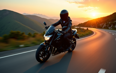 Explorer la liberté : l'art de maîtriser sa moto