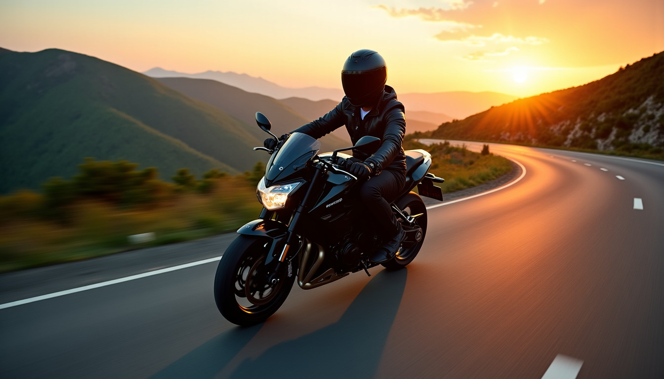 Explorer la liberté : l&rsquo;art de maîtriser sa moto