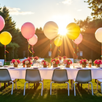 Guide complet pour équiper une fête d’anniversaire avec la location de matériel de réception