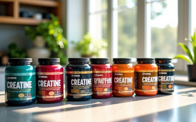 L'excellence de la nutrition sportive : le top 9 des meilleures créatines monohydrates en France en 2026