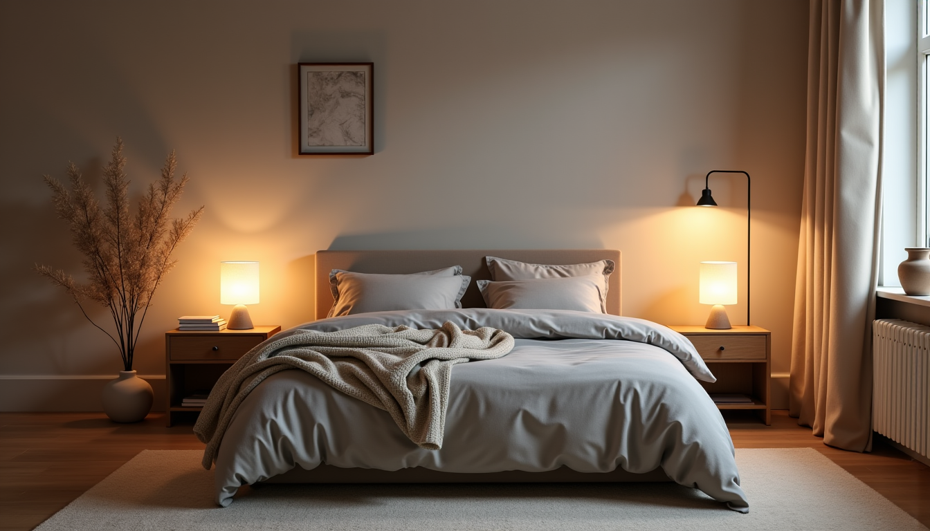 Quels luminaires choisir pour une chambre reposante ?